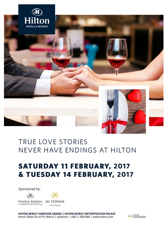 Valentine's at Hilton Beirut